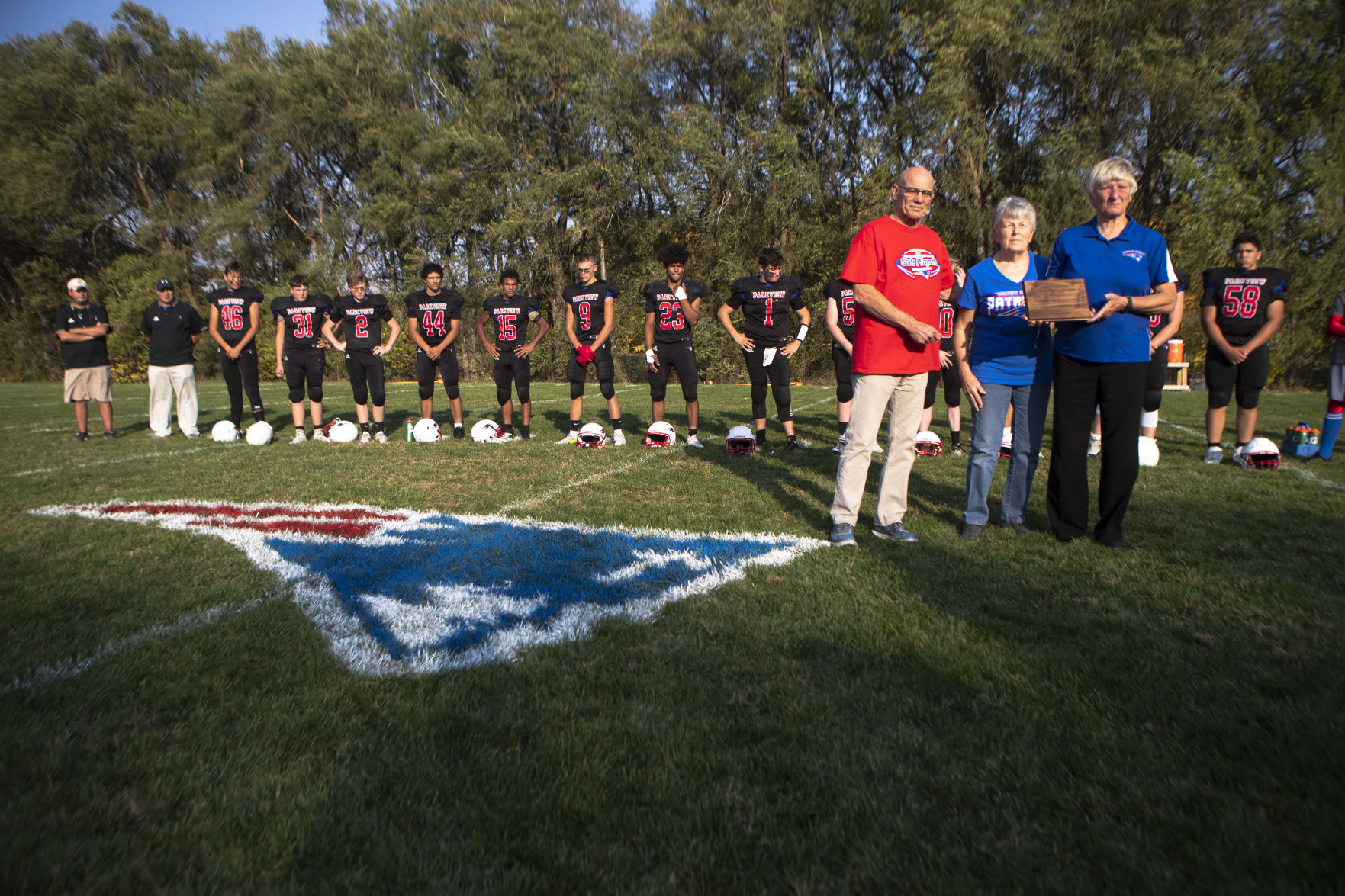Parkview Christian football field dedication, 10.9